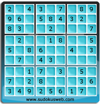 Sudoku de Nivell Molt Fàcil