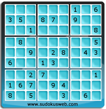 Sudoku von mittelmässiger höhe