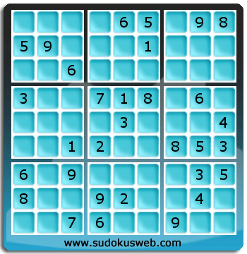 Sudoku von mittelmässiger höhe