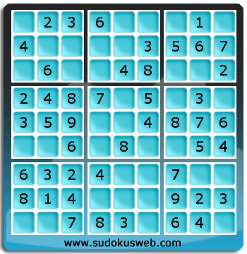 Sudoku de Nivel Muy Fácil