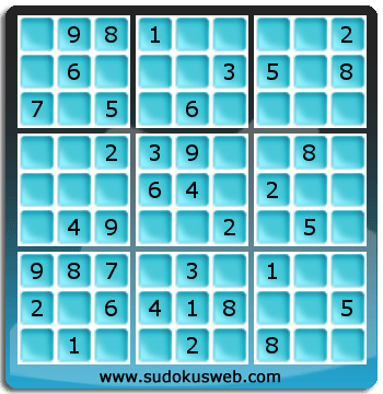 Nivel Facil de Sudoku Nivel Facil de Sudoku