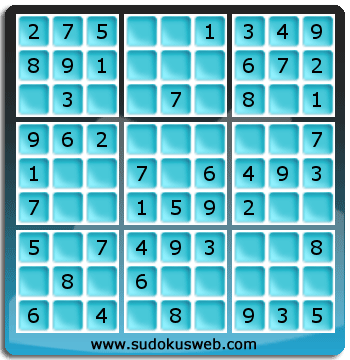 Sudoku von sehr einfacher höhe