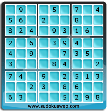 Sudoku de Nivel Muy Fácil