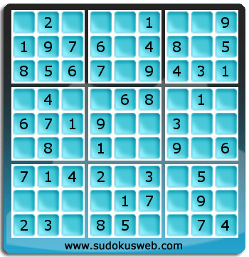 Nivel Muito Facil de Sudoku Nivel Muito Facil de Sudoku