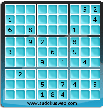 Sudoku von Fachmännischer höhe