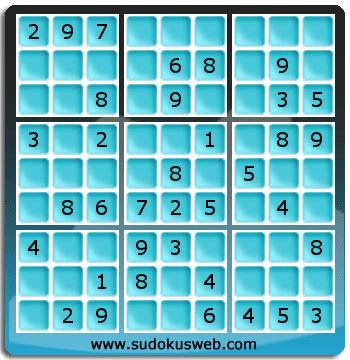 Sudoku von einfacher höhe