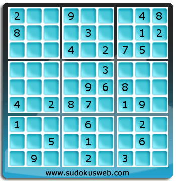 Sudoku von mittelmässiger höhe