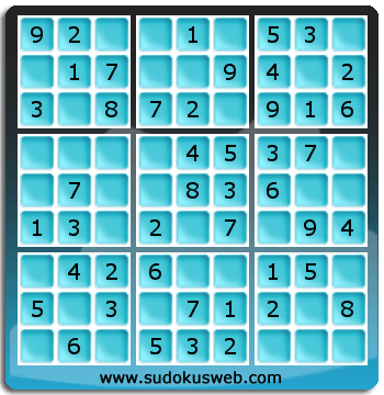 Sudoku de Nivel Muy Fácil