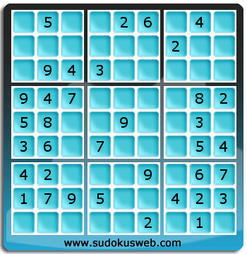 Nivel Facil de Sudoku