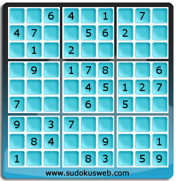 Sudoku von einfacher höhe