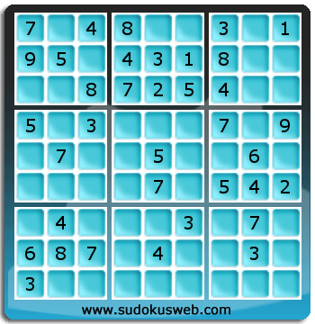 Nivel Facil de Sudoku