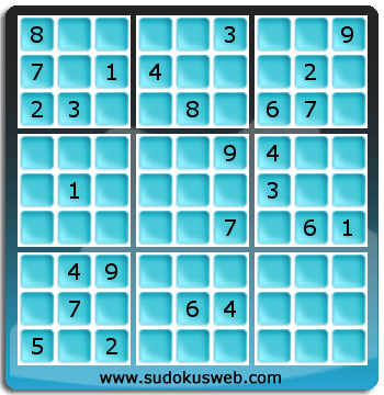 Nivel Dificil de Sudoku Nivel Dificil de Sudoku