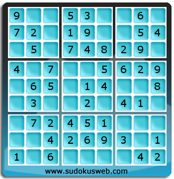 Nivel Muito Facil de Sudoku