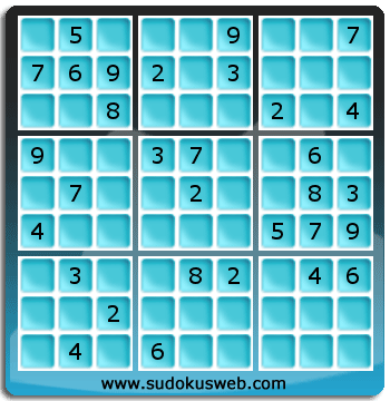 Sudoku von mittelmässiger höhe