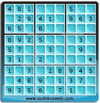 Very Easy Level Sudoku