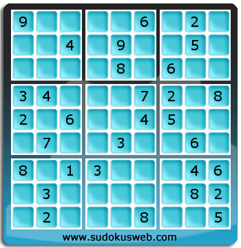 Sudoku von mittelmässiger höhe