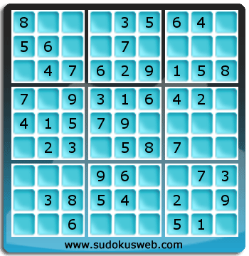 Sudoku de Nivel Muy Fácil Sudoku de Nivel Muy Fácil
