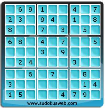 Sudoku de Nivel Fácil Sudoku de Nivel Fácil