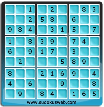 Sudoku von sehr einfacher höhe