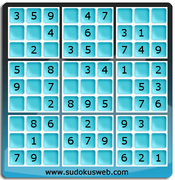 Sudoku de Nivell Molt Fàcil Sudoku de Nivell Molt Fàcil