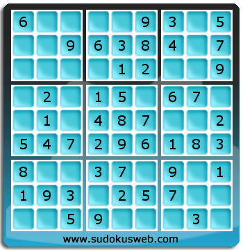 Sudoku de Nivel Muy Fácil