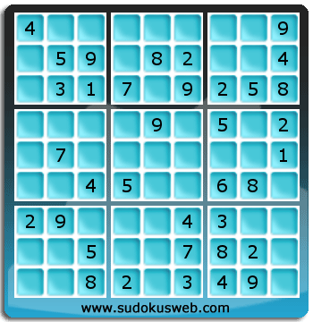 Sudoku von einfacher höhe