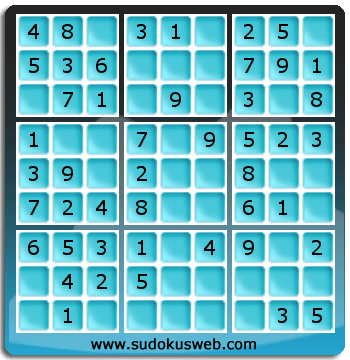 Sudoku de Nivel Muy Fácil