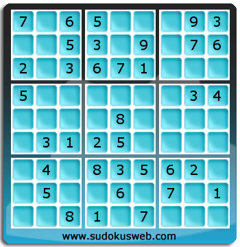 Sudoku von einfacher höhe