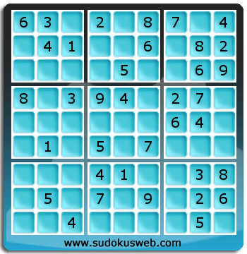 Nivel Facil de Sudoku Nivel Facil de Sudoku
