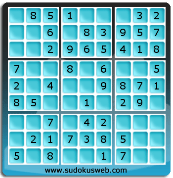 Sudoku de Nivel Muy Fácil Sudoku de Nivel Muy Fácil