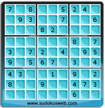 Sudoku de Nivel Fácil Sudoku de Nivel Fácil