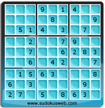 Sudoku von einfacher höhe