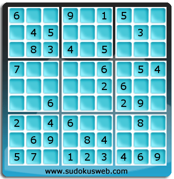 Sudoku von einfacher höhe