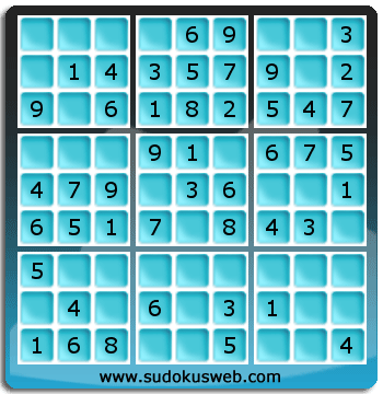 Nivel Muito Facil de Sudoku Nivel Muito Facil de Sudoku