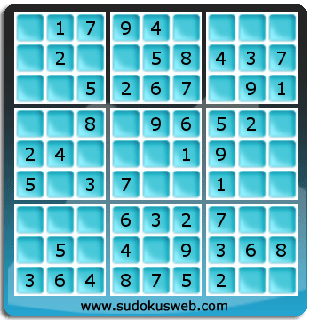 Sudoku de Nivel Muy Fácil