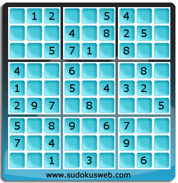 Sudoku von einfacher höhe