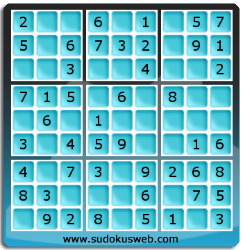 Nivel Muito Facil de Sudoku Nivel Muito Facil de Sudoku