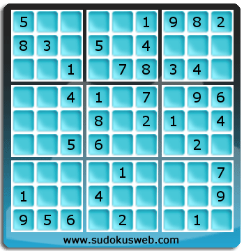 Sudoku von einfacher höhe