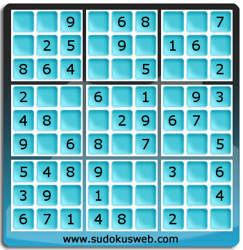 Sudoku de Nivel Muy Fácil Sudoku de Nivel Muy Fácil