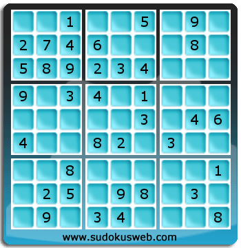 Sudoku de Nivel Fácil Sudoku de Nivel Fácil