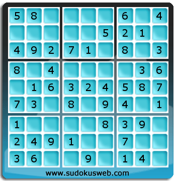 Sudoku von sehr einfacher höhe