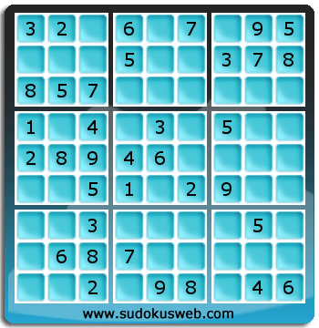 Sudoku von einfacher höhe