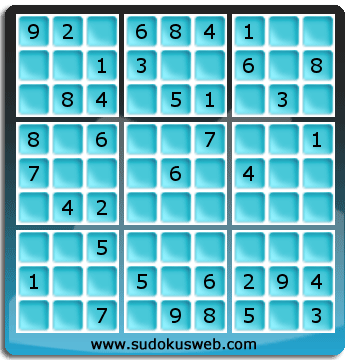 Sudoku von einfacher höhe