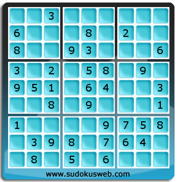 Sudoku von einfacher höhe