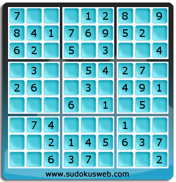 Sudoku von sehr einfacher höhe