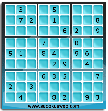 Sudoku von mittelmässiger höhe