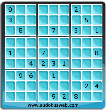 Sudoku von Fachmännischer höhe