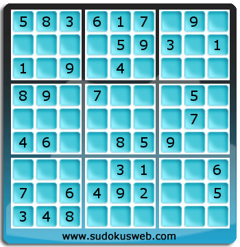 Nivel Facil de Sudoku Nivel Facil de Sudoku