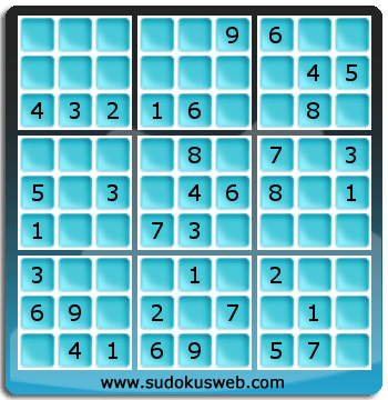 Nivel Facil de Sudoku Nivel Facil de Sudoku