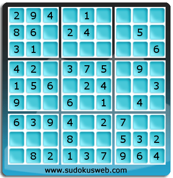 Sudoku de Niveau Très Facile